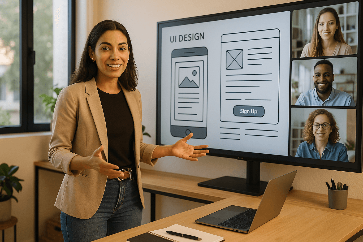 LatAm marketing manager working remotely for a US company